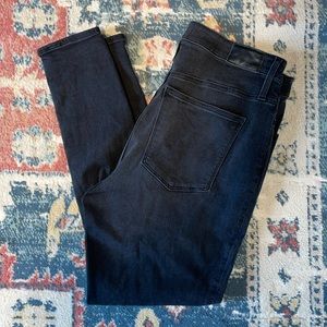 NWOT Madewell Curvy Roadtripper Black Skinny Jeans Sz 31